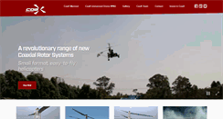 Desktop Screenshot of coaxhelicopters.com